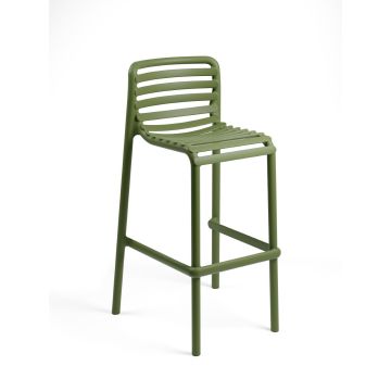 Scaun inalt exterior Nardi Doga Stool h75cm verde agave Scaun inalt exterior Nardi Doga Stool h75cm verde agave