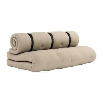 Canapea extensibilă adecvată pentru exterior Karup Design Design OUT™ Buckle Up Beige, bej