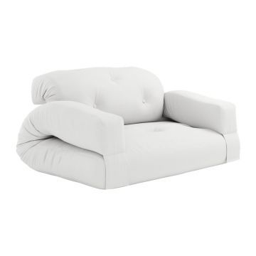 Canapea extensibilă adecvată pentru exterior Karup Design Design OUT™ Hippo White, alb