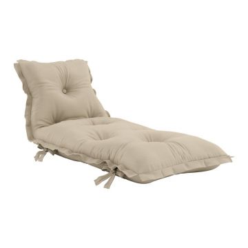 Futon variabil adecvat pentru exterior Karup Design OUT™ Sit&Sleep Beige, bej