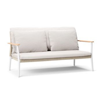 Canapea de grădină crem Ray – Diphano