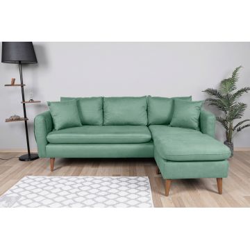 Coltar, Unique Design, 867UNQ1442, Lemn de pin, Verde