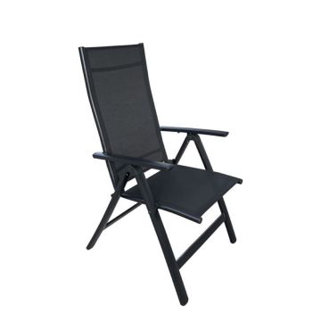 Set 4 scaune Mars negru H113 cm