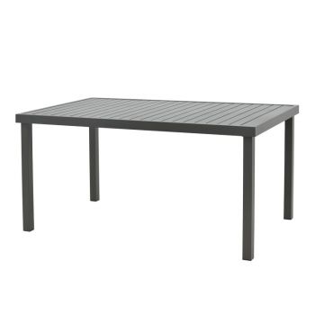 Masă de grădină Kliton Gri 150x80x74 cm