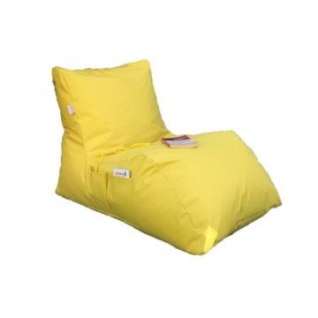 Beanbag pentru grădină galben Daybed – Floriane Garden