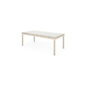 Masa dining CIELO lungime 200 latime 100 inaltime 76 mix gri