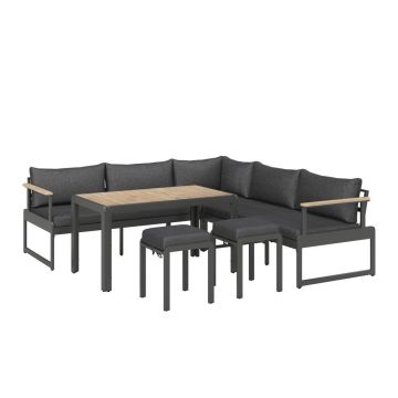 Set Lounge 17 piese 228/228 cm