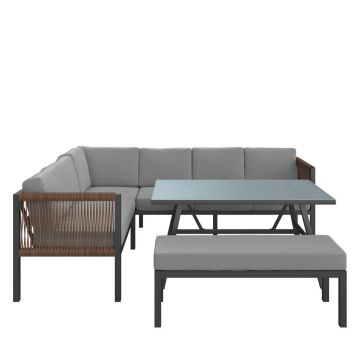 Set mobilier terasă 187/241 cm