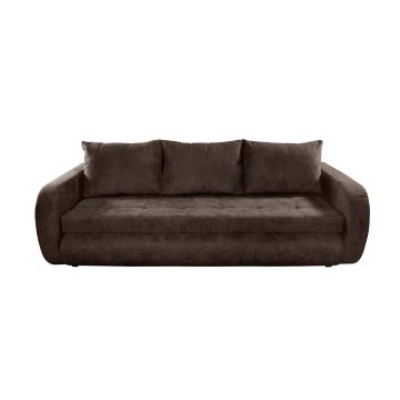 Canapea extensibila Genoa Maro, 230x97x78 cm, cu lada de depozitare