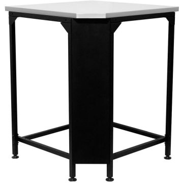 Cozze Modul bucatarie de exterior pentru colt cu blat de lucru din inox Cozze negru 90x60x90 cm 90531