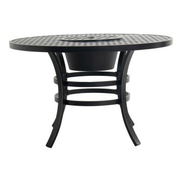 Masă de grădină rotundă din aluminiu ø 120 cm Rosario – Hartman