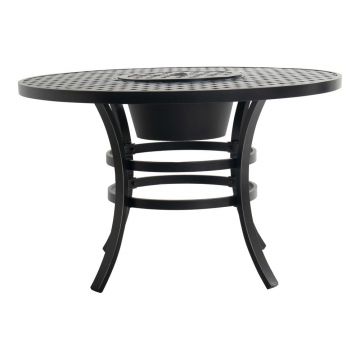 Masă de grădină rotundă din aluminiu ø 120 cm Rosario – Hartman
