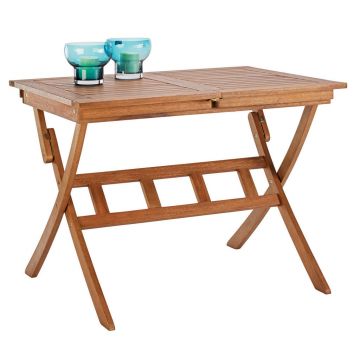 Masă pliantă terasă și lounge 100(140)/70/74 cm