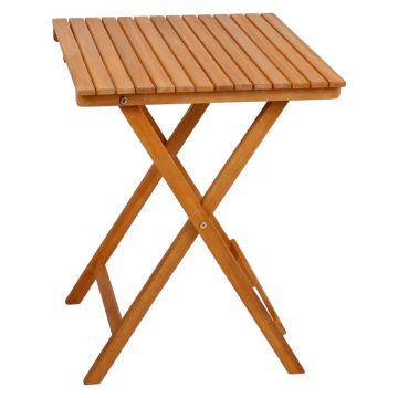 Masă de grădină din lemn de acacia 55x55 cm Alameda – Garden Pleasure