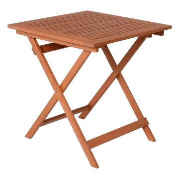 Masă de grădină din lemn de eucalipt 70,5x70,5 cm Pasaneda – Garden Pleasure