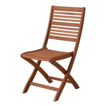 Scaune de grădină în culoare naturală 2 buc. din lemn masiv Savannah – Garden Pleasure