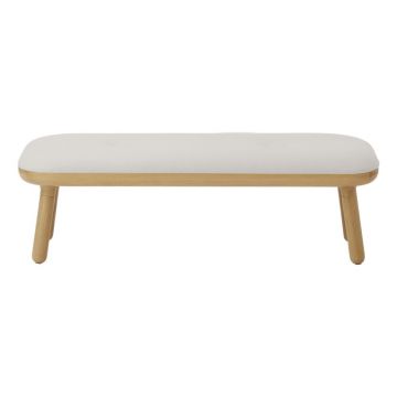 Bancă albă Paff Low – UMAGE