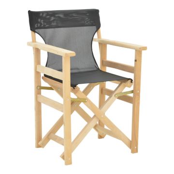 Cadru scaun director Kompa din lemn de fag solid inpictat în culoarea lemnului 56.5x54x88cm 54x57