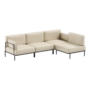 Canapea modulară de grădină bej 234 cm Salve – Sit Sit