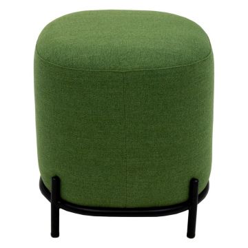 Puf Tenzo Harry, ø 42 cm, verde
