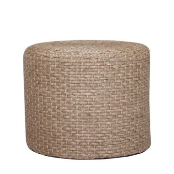 Scaun Axar Inart din iută în nuanță Naturală D40x40cm