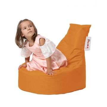 Taburet puf beanbag de gradina Baton Portocaliu