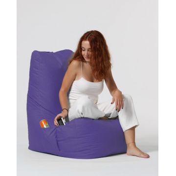 Taburet puf beanbag de gradina Diamond Mov