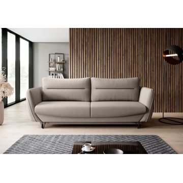 Canapea extensibila 4 locuri ELTAP, SO-SIL-07PO, Silva, 236x95x90 cm, lemn/poliester, bej