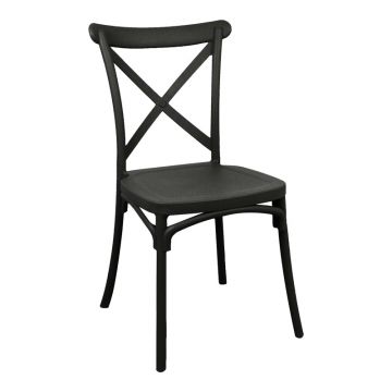 Scaun Crossie pp în nuanță Crem 38x46.5x82cm 47x38