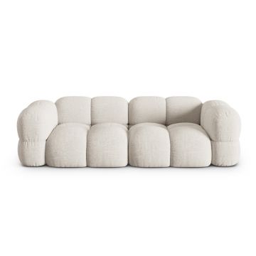 Canapea 4 locuri, Loretto, Cosmopolitan Design, 250x100x68 cm, tesatura structurata, bej