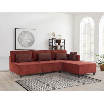 Coltar, Balcab Home, 825BLC2985, CADRU: LEMN DE FAG, Rosu claret