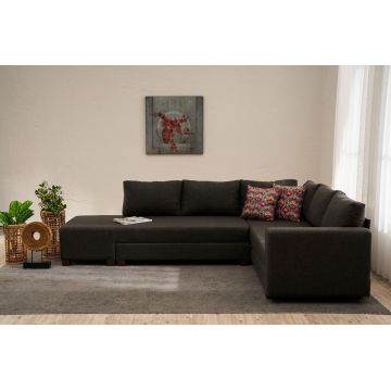 Coltar, Balcab Home, 825BLC5254, Cadru: PAL/LEMN, Antracit