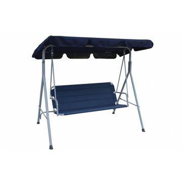 Balansoar 3 locuri albastru