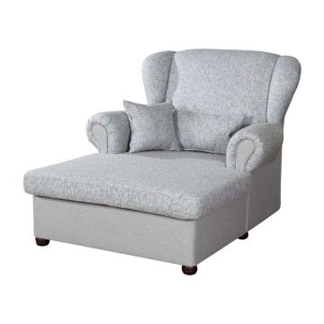 Șezlong gri Lord – Ropez