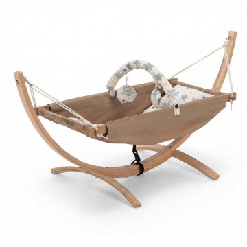 Hamac pentru copii cu suport Bliss, 66x62x147 cm