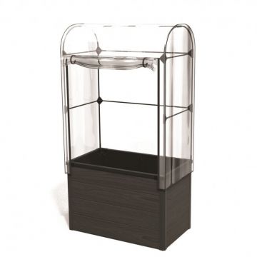 Jardiniera gri cu sera Maple