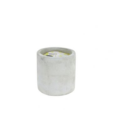 Lumanare exterior La Francaise Outdoor Pots en Beton Citronnella 120g