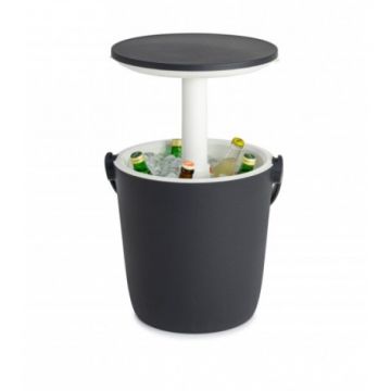 Mini Bar Gradina Rotund Grafit Cool Bar