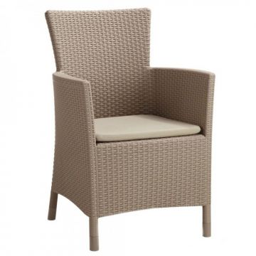 Scaun Curver Iowa, cappuccino