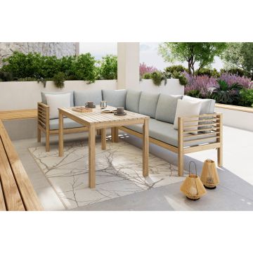 SET DINING LOUNGE 226/173 cm