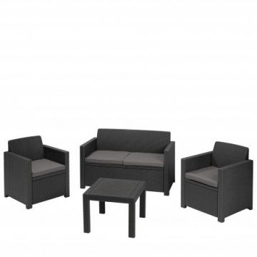 Set mobilier gradina Curver Alabama, gri