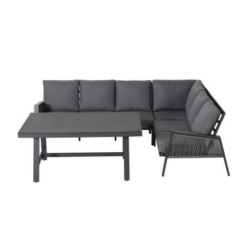 Set mobilier terasă 4 piese 279/219 cm