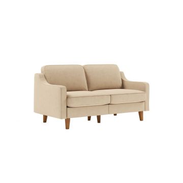 Canapea 2 locuri, Atelier del Sofa, 918CMF1135, Otel, Nisip / Nuc