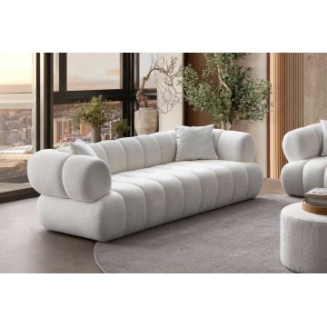 Canapea 3 locuri, Atelier del Sofa, 752EST1108, Frame: 70% HORNBEAM/30% MELAMINE COATED CHIPBOARD, Alb