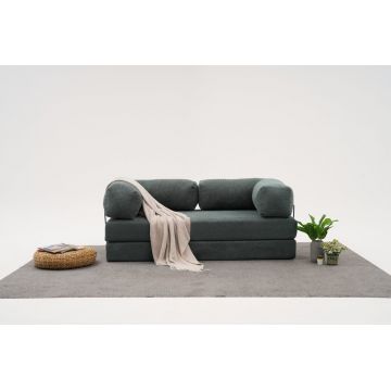 Canapea 3 locuri, Atelier del Sofa, 825BLC5219, Tesatura Chenille, Verde