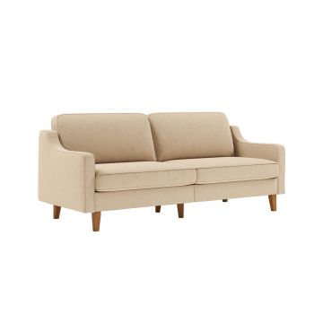 Canapea 3 locuri, Atelier del Sofa, 918CMF1151, Otel, Nisip / Nuc