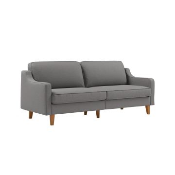 Canapea 3 locuri, Atelier del Sofa, 918CMF1161, Otel, Obsidian / Nuc