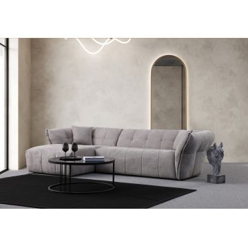Coltar, Atelier del Sofa, 560ARE1239, Lemn de fag / PAL, Gri deschis