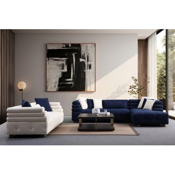 Coltar, Atelier del Sofa, 560ARE1241, Lemn de fag / PAL, Albastru
