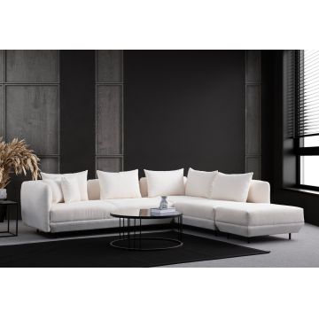Coltar, Atelier del Sofa, 560ARE1264, Lemn de fag / PAL, Alb